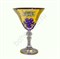 Набор бокалов для мартини (синяя лепка, 6 штук) - фото 11410