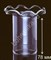 Декоративная стеклянная юбочка / плафон для люстры 78 мм Bydzov - фото 11851