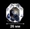 Хрустальная подвеска для люстры Октагон 2320 (26 мм) Bydzov - фото 11860