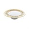 Тарелка для торта Arabesque Seladon Gold 32 см - фото 12563