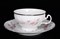 Набор чайный пар Bernadotte Бледная роза платина 220 мл (6 пар) - фото 13172