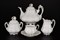 Чайный сервиз на 6 персон 15 предметов Queen's Crown Белый узор Корона - фото 13352