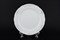 Блюдо круглое Thun Констанция Серый орнамент Отводка платина 30см - фото 13749