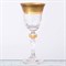 Набор рюмок Кристина для водки Bohemia Gold Zvonek Mat 60мл - фото 14145