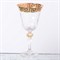 Набор бокалов для вина Bohemia Gold Костка Кристина 220мл (6 шт) - фото 14150