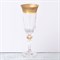 Набор фужеров Кристина для шампанского Bohemia Gold Махарадже матовая 150мл(6 шт) - фото 14160