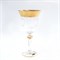 Набор бокалов для вина Bohemia Max Crystal Хрусталь с золотом 220мл (6 шт) - фото 15093