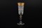 Набор фужеров для шампанского 150 мл Sonne Crystal Золото (6 шт) - фото 15149