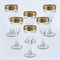 Сафари набор бокалов для вина Bohemia Матовая полоса 290 мл (6 шт) - фото 15457