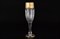 Сафари набор фужеров для шампанского Bohemia Матовая полоса (6 шт) - фото 15459