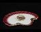 Блюдо ракушка Queen's Crown Охота красная 28 см - фото 15606