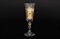 Набор фужеров для шампанского золото Sonne Crystal 150 мл(6 шт) - фото 15710