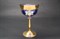 Набор бокалов для мартини 200 мл Лепка синяя U-R золотая ножка (6 шт) - фото 16112