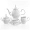 Чайный сервиз на 6 персон Bernadotte Платиновый узор 17 предметов - фото 16207