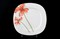 Набор тарелок 27 см Леон Красные маки (6 шт) - фото 16352