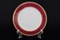 Набор тарелок 25 см Луиза Мантия Бордо (6 шт) - фото 16369