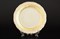 Набор тарелок Thun Мария Луиза Золотая лента Ivory 19см (6 шт) - фото 16425