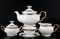 Чайный сервиз на 6 персон Thun Мария Луиза синяя лилия 17  предметов - фото 16465
