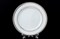 Набор тарелок Thun Опал Платиновая лента 19см (6 шт) - фото 16499