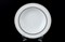 Набор глубоких тарелок Thun Опал Платиновая лента 22см (6 шт) - фото 16502