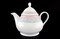 Чайник 1,2 л Яна Серый мрамор с розовым кантом - фото 16576