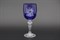 Мирел набор бокалов для вина 220 мл синий (6 шт) - фото 16583