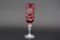 Мирел набор фужеров для шампанского 180 мл красный (6 шт) - фото 16585