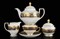 Чайный сервиз на 6 персон Falkenporzellan Imperial Cobalt Gold 17 предметов - фото 16812