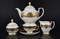 Чайный сервиз на 6 персон Falkenporzellan Natalia cobalt gold 17 предметов - фото 16821
