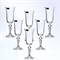 Набор фужеров для шампанского Crystalite Bohemia Laura/Falco 150 мл(6 шт) - фото 17026