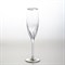 Набор 6 бокалов для шампанского Sam Палермо платина 180мл - фото 17202