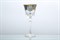 Набор бокалов для вина Astra Gold Natalia Golden Blue Decor 280мл (6 шт) - фото 17273