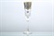 Набор фужеров для шампанского Astra Gold Natalia Golden Blue Decor 180мл(6 шт) - фото 17277