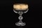 Набор креманок Crystalex Bohemia Клаудиа Золото 200мл(6 шт) - фото 17496