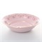 Набор салатников Leander Соната Мелкие цветы Розовый фарфор 16см(6 шт) - фото 17984