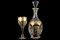 Набор для вина Bohemia Gold Safari 7 предметов - фото 19240