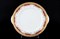 Тарелка для торта Thun Кристина Красная Лилия 27см - фото 19430