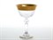 Набор бокалов для мартини Bohemia Матовая полоса хрусталь180 мл(6 шт) - фото 19451