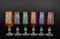 Набор фужеров для шампанского Bohemia Цветной хрусталь 180мл (6 шт) - фото 19458