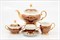 Чайный сервиз на 6 персон 17 предметов Красный лист Sterne porcelan - фото 19817