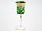 Набор бокалов для вина 185 мл Лепка зеленая U-R (6 шт) - фото 20140
