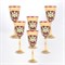 Анжела набор бокалов для вина красный Bohemia Star Crystal 250 мл(6 шт) - фото 20158