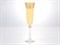 Набор фужеров для шампанского Анжела Матовая полоса 190 мл (6 шт) AS Crystal - фото 20721