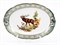 Блюдо овальное  Carlsbad Фредерика Охота Зеленая 39 см - фото 20798