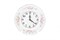 Часы Bernadotte "Бледная роза, платина" 27 см - фото 21194