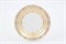 Набор тарелок 25 см Leander Соната Золотой орнамент (6 шт) - фото 21448