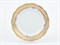 Набор тарелок Carlsbad Аляска Золотая роспись (6 шт)24см - фото 21686
