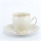Набор чайных пар бочка Bernadotte Белый узор Be-Ivory 240 мл(6 пар) - фото 21976