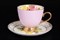 Набор чайных пар 220 мл 6шт Радуга Pink - фото 22094