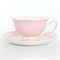 Набор чайных пар 220мл розовый 12 предметов - фото 22114